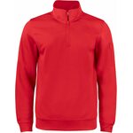 CLIQUE Basic Active Half Zip Red (35)