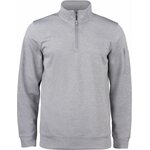 CLIQUE Basic Active Half Zip Grey melange (95)