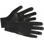 CRAFT All Weather -tuulen- ja vedenpitävät hanskat Musta (999000)