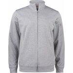 CLIQUE Basic Active -unisex-mallinen collegetakki Meleerattu harmaa (95)