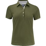 CUTTER & BUCK Advantage Premium Polo Ladies Tummanvihreä (640)