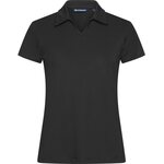 CUTTER & BUCK Virtue Polo V-neck Women Musta (99)