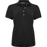CUTTER & BUCK Virtue Polo Solid Ladies Musta (99)