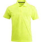 CUTTER & BUCK Kelowna -miesten tekninen poolopaita Neonkeltainen (101)