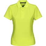 CUTTER & BUCK Kelowna -naisten tekninen poolopaita Neonkeltainen (101)