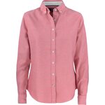 CUTTER & BUCK Belfair -naisten Oxford-paita Punainen (35)