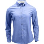 CUTTER & BUCK Belfair -naisten Oxford-paita Vaaleansininen (505)