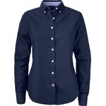 CUTTER & BUCK Belfair -naisten Oxford-paita Tummansininen (580)