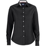 CUTTER & BUCK Belfair -naisten Oxford-paita Musta (99)