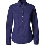 CUTTER & BUCK Ellensburg -naisten Denim-paita Tumma indigo (558)