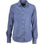CUTTER & BUCK Ellensburg -naisten Denim-paita Denim sininen (581)