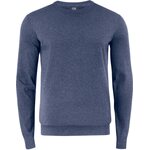 CUTTER & BUCK Oakville Crewneck Men Meleerattu laivastonsininen (554)