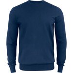 CUTTER & BUCK Oakville Crewneck Men Tummansininen (580)