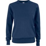 CUTTER & BUCK Oakville Crewneck Ladies Tummansininen (580)
