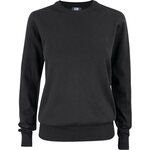 CUTTER & BUCK Oakville Crewneck Ladies Musta (99)