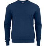 CUTTER & BUCK Oakville V-neck Men Tummansininen (580)