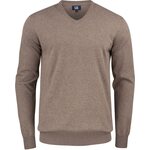 CUTTER & BUCK Oakville V-neck Men Nougat melansi (834)