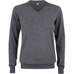 CUTTER & BUCK Oakville V-neck Dames Meleerattu antrasiitti (955)