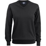 CUTTER & BUCK Oakville V-neck Dames Musta (99)