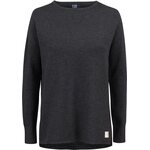 CUTTER & BUCK Carnation -naisten neulepaita Meleerattu antrasiitti (955)