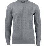 CUTTER & BUCK Blakely Knitted Sweater Men's Meleerattu harmaa (95)