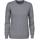 CUTTER & BUCK Blakely Knitted Sweater Ladies Meleerattu harmaa (95)