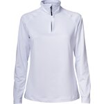 CUTTER & BUCK Coos Bay -naisten puolivetoketjullinen paita Valkoinen (00)