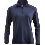 CUTTER & BUCK Coos Bay -naisten puolivetoketjullinen paita Tummansininen (580)