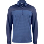 CUTTER & BUCK Traverse -miesten puolivetoketjullinen paita Tummansininen (580)