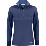 CUTTER & BUCK Traverse -naisten puolivetoketjullinen paita Tummansininen (580)