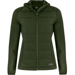 CUTTER & BUCK Oak Harbor Jacket Ladies Tummanvihreä (640)