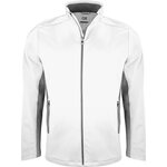 CUTTER & BUCK Navigate -miesten softshell-takki Valkoinen (00)