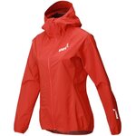 INOV-8 STORMSHELL -naisten vedenpitävä juoksutakki Punainen