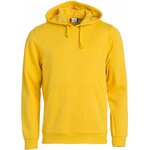 CLIQUE Basic -unisex-mallinen huppari Sitruuna (10)