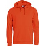 CLIQUE Basic -unisex-mallinen huppari Tumma oranssi (18)