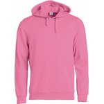 CLIQUE Basic -unisex-mallinen huppari Kirkas pinkki (250)