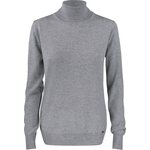 CUTTER & BUCK Kennewick Turtleneck Ladies Meleerattu harmaa (95)