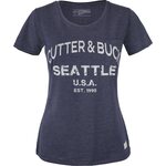 CUTTER & BUCK Pacific City -naisten T-paita Denim melansi (569)
