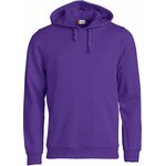CLIQUE Basic -unisex-mallinen huppari Kirkas liila (44)
