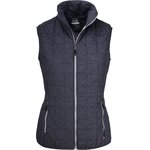 CUTTER & BUCK Rainier Vest Ladies' Meleerattu antrasiitti sininen (586)