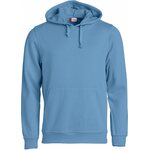 CLIQUE Basic -unisex-mallinen huppari Vaaleansininen (57)