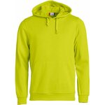 CLIQUE Basic -unisex-mallinen huppari Huomiovihreä (600)