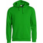 CLIQUE Basic -unisex-mallinen huppari Omenanvihreä (605)