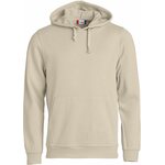 CLIQUE Basic -unisex-mallinen huppari Vaaleankhaki (815)