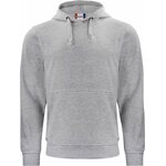 CLIQUE Basic -unisex-mallinen huppari Meleerattu harmaa (95)