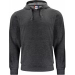 CLIQUE Basic -unisex-mallinen huppari Meleerattu antrasiitti (955)