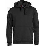 CLIQUE Basic -unisex-mallinen huppari Musta (99)