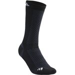 CRAFT Warm Mid 2-pack Sock Musta/valkoinen (999900)