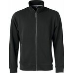 CLIQUE Classic -miesten French Terry collegetakki Musta (99)