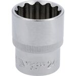 YATO 12-kulmahylsy 1/2" 38 mm 24 mm
